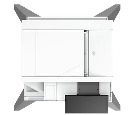 HP Color LaserJet Enterprise Flow MFP 6800zfsw, AI-enabled