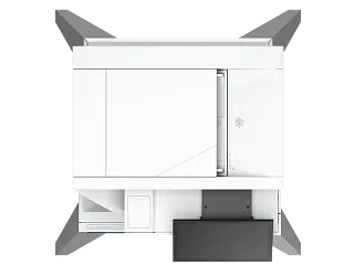 HP Color LaserJet Enterprise Flow MFP 6800zfsw, AI-enabled