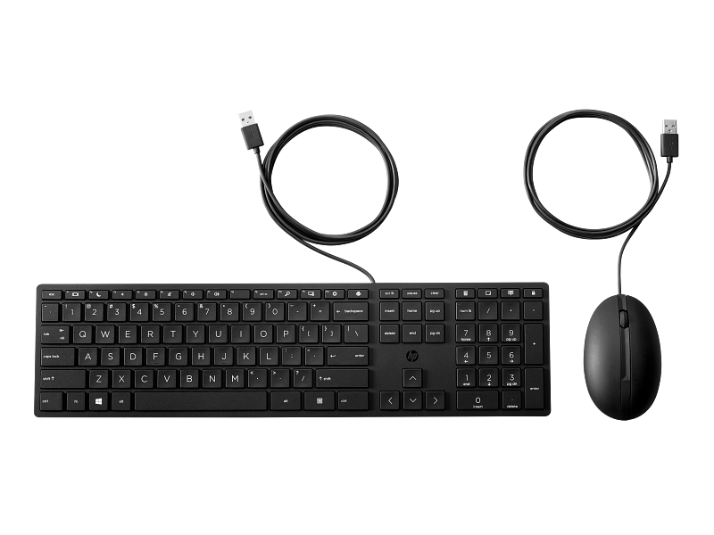 HP Wired Desktop 320MK Mouse and Keyboard
