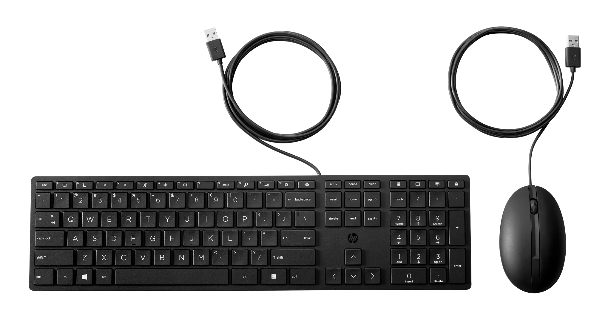 HP Wired Desktop 320MK Mouse and Keyboard