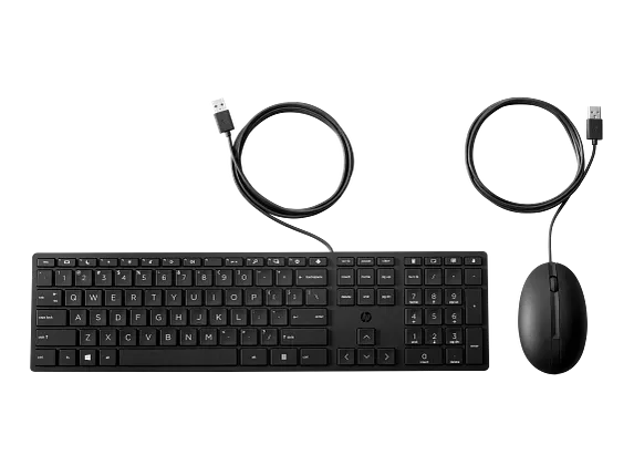 Hp 320mk | žična tipkovnica + miška 1 Hp wired desktop 320mk mouse and keyboard komponentko