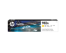 HP 982A Yellow Original PageWide Cartridge, T0B25A