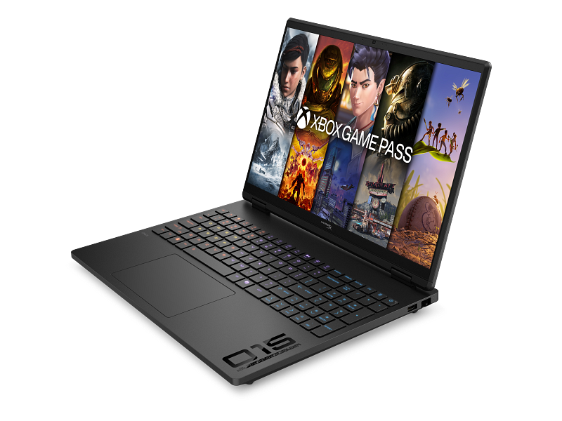 HyperX OMEN 15 inch Gaming Laptop PC 15-ga0000_Product_Shadow black_Product Only_Left facing