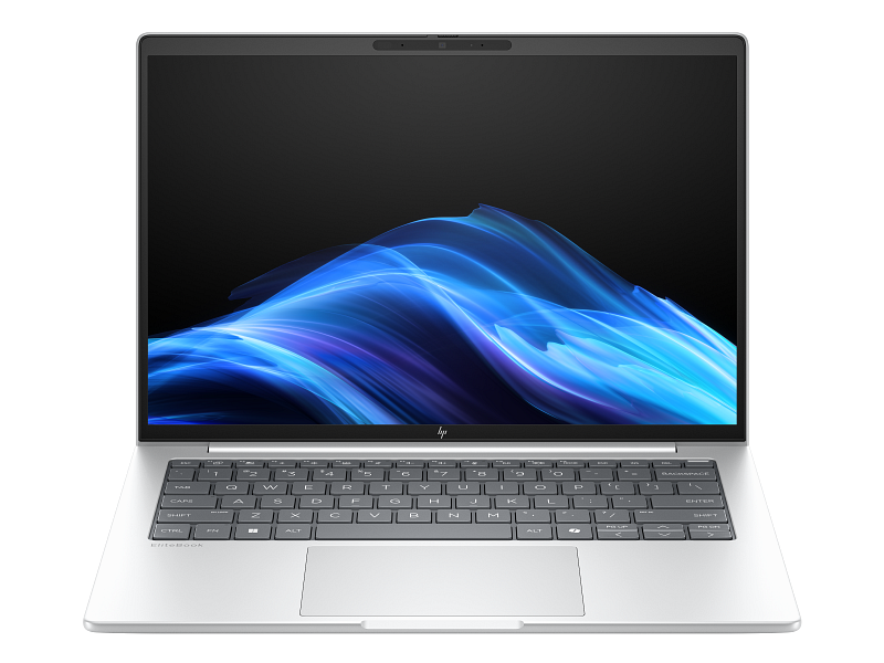 HP EliteBook 8 G1i 14 inch Notebook AI PC_Product_Glacier silver_Product Only_Center facing