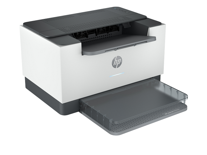 HP LaserJet M209dw Light Basalt right facing without output
