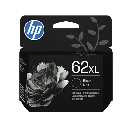 HP 62XL High Yield Black Original Ink Cartridge, C2P05AN#140