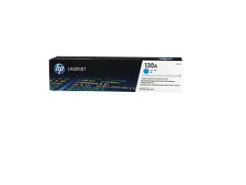 HP 130A Cyan Original LaserJet Toner Cartridge, CF351A