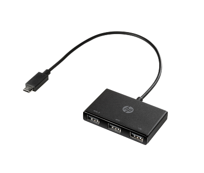 HP USB-C to USB-A Hub