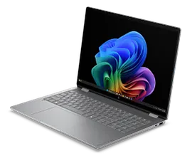 HP OmniBook X Flip 2-in-1 Laptop Next Gen AI 16, Windows 11 Home, 16", Touch screen, AMD Ryzen™ AI 7, 24GB RAM, 1TB SSD, 2K, Meteor silver