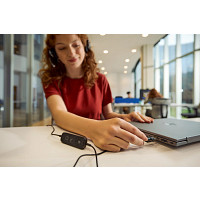 HP C01C6A6 Poly Mission 625 Stereo USB Wired Headset (Bulk)