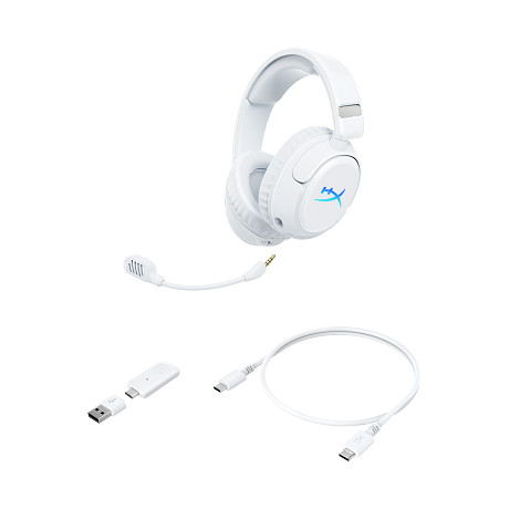 HP B5VC5AA HyperX Cloud Flight 2 – vezeték nélküli gamer headset (fehér)