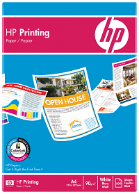 HP Printing Paper 90 gsm-500 sht/A4/210 x 297 mm