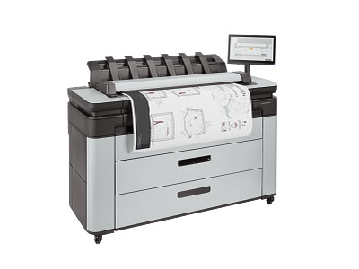 HP DesignJet XL 3600dr 36-in Multifunction Printer with PostScript/PDF