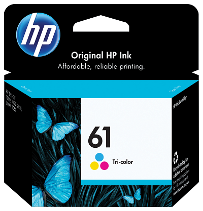 HP 61 Tri-color Original Ink Cartridge