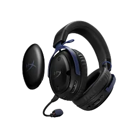 HyperX Cloud III S - Wireless Gaming Headset (Black/Blue)