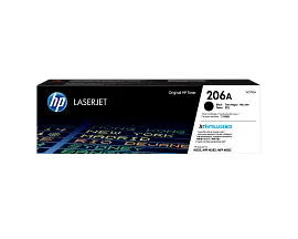 HP 206A Black Original LaserJet Toner Cartridge, W2110A