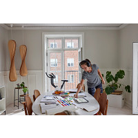 HP 8G7T8AA Poly Voyager Surround 85 UC USB-C headset Microsoft Teams-tanúsítvánnyal + USB-C–USB-A-adapter + töltőállvány