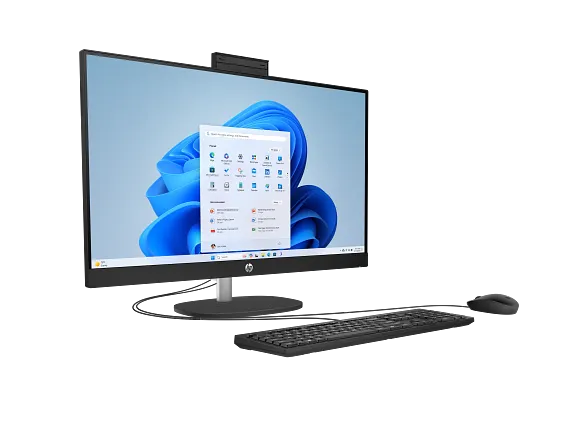 HP 27 inch All-in-One Desktop AI PC 27-cr2000t