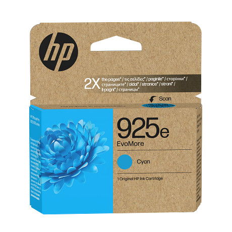 HP 925e 4K0W0PE EvoMore Cyan Original Ink Cartridge