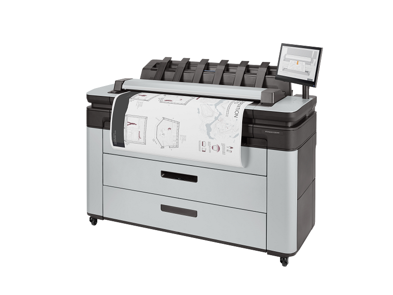 Miniatura HP DesignJet XL 3600 MFP en entorno de trabajo