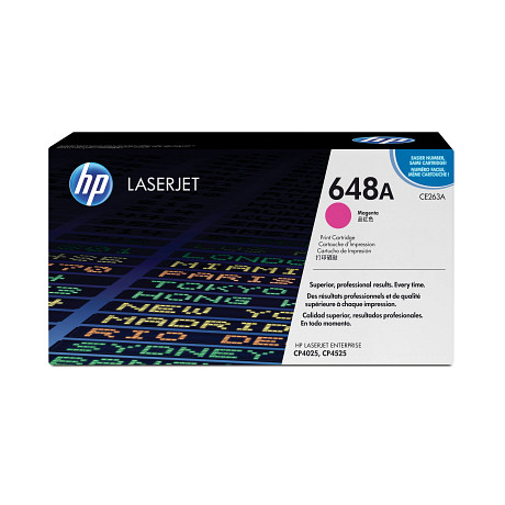 HP 648A CE263A bíbor toner / festékkazetta Color Laserjet CP4025 CP4525 nyomtatókhoz (11000 old.)