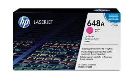 HP 648A Magenta Original LaserJet Toner Cartridge, CE263A
