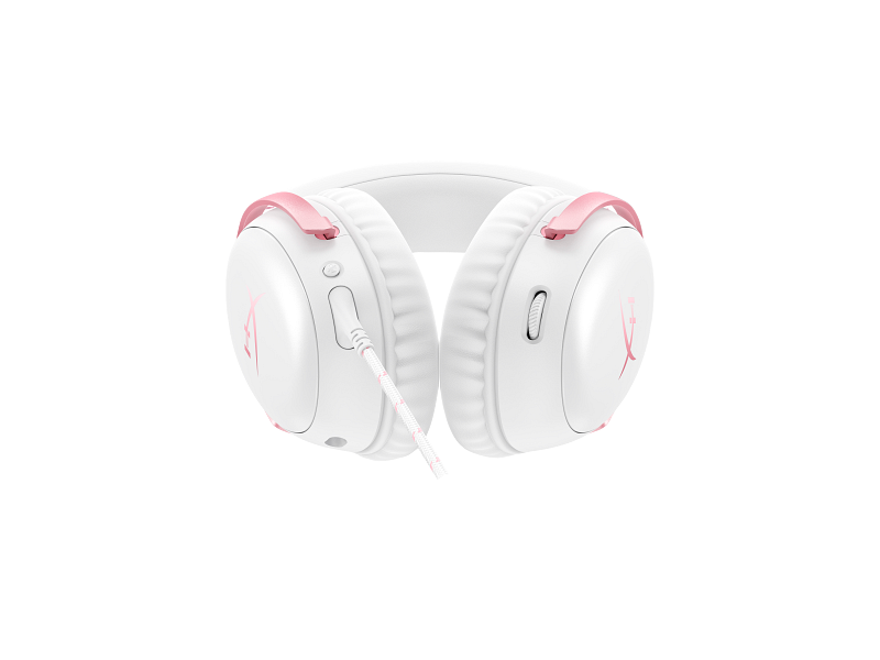 HyperX Cloud III - Gaming Headset (White/Pink) | HP® Middle East
