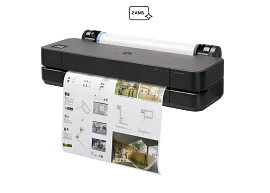 HP DesignJet T230 Large Format 24" Plotter Printer – Fast, Compact, High-Precision CAD & Poster Printer with 2 year warranty