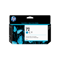 HP 72 130-ml Cyan DesignJet Ink Cartridge