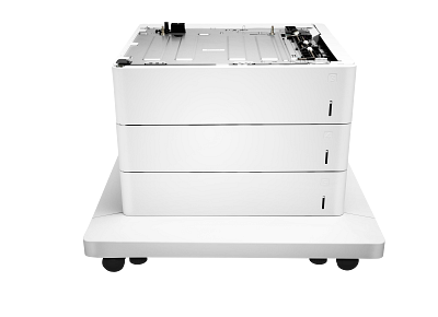 HP Color LaserJet 3x550-sheet Feeder and Stand