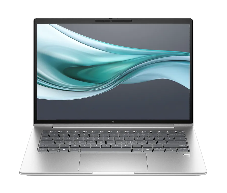 Hp elitebook 640 g11 sprednji pogled odprt prenosnik