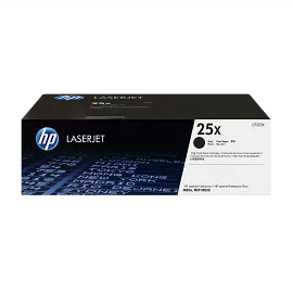 HP 25X High Yield Black Original LaserJet Toner Cartridge, CF325X