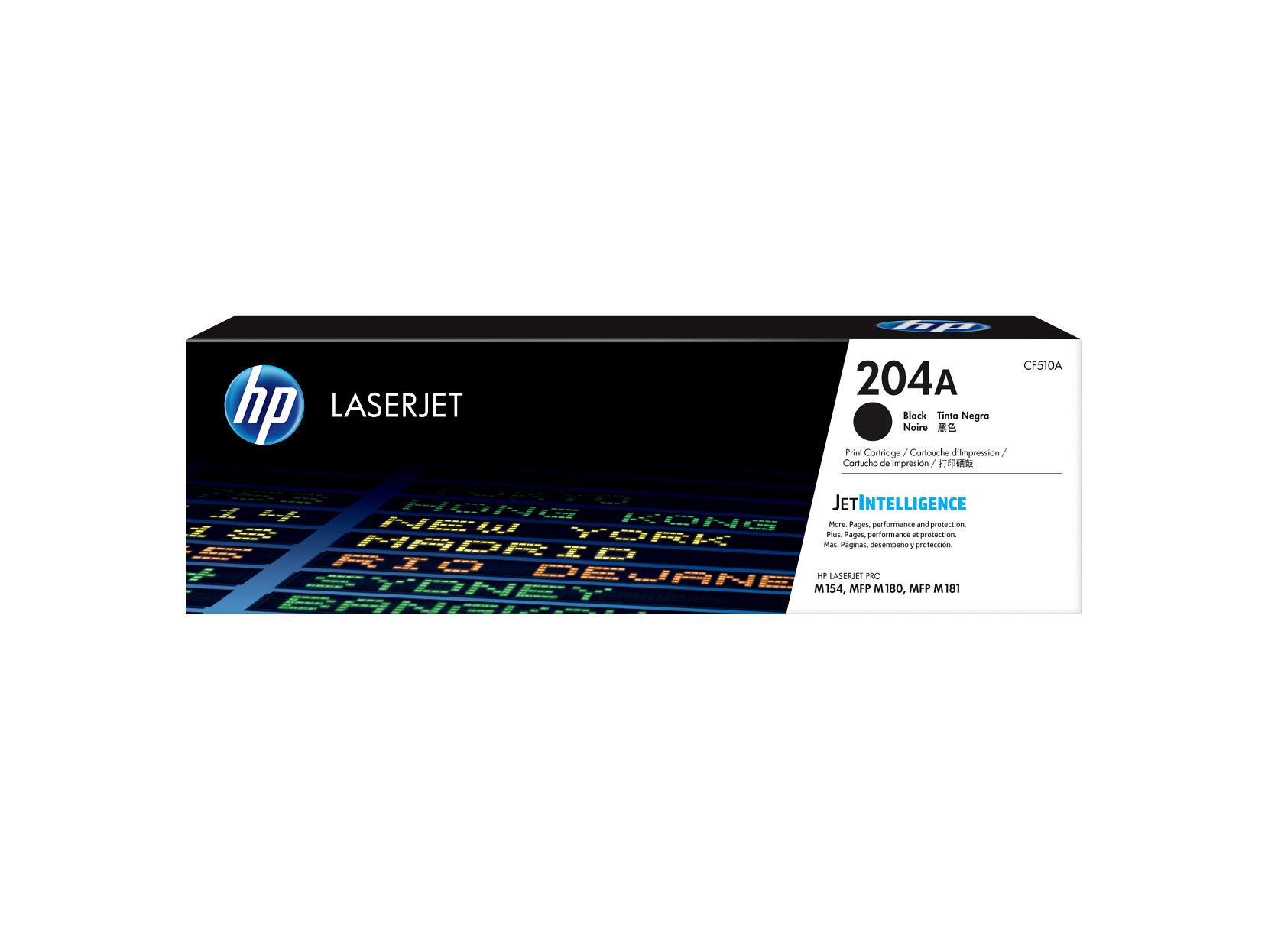 HP 204A Schwarz Original LaserJet Tonerkartusche, ~1.100 Seiten, CF510A - Bild 1 von 7