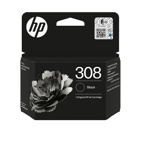 HP 308 7FP21UE fekete eredeti tintapatron Envy 6110e 6120e 6122e 6130e 6132e 6520e 6522e nyomtatóhoz (160 old.)