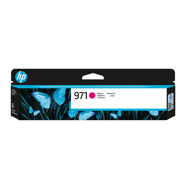 HP 971 Magenta Ink Cartridge, CN623-80017, CN623AE