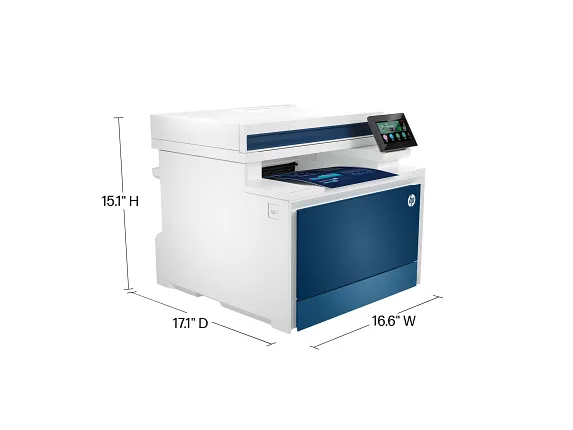 Series 9 of 9 Laser Multifunction Printers, HP Color LaserJet Pro MFP 4301fdw Wireless Printer