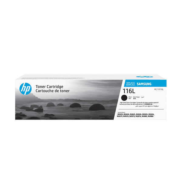 HP 116L Black High Yield Toner Cartridge MLT D116L SU828-00001a WW