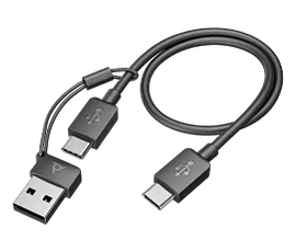 Poly Voyager Focus 2 USB-C-C Headset +USB-C/A Adapter