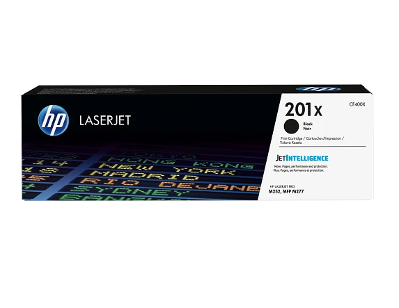 HP 201X, (CF400X) High-Yield Black Original LaserJet Toner Cartridge HP 201X, (CF400X) High-Yield Black Original LaserJet Toner Cartridge