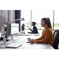HP 783P5AA Poly EncorePro 520D Quick Disconnect technológiával ellátott binaurális digitális headset, TAA