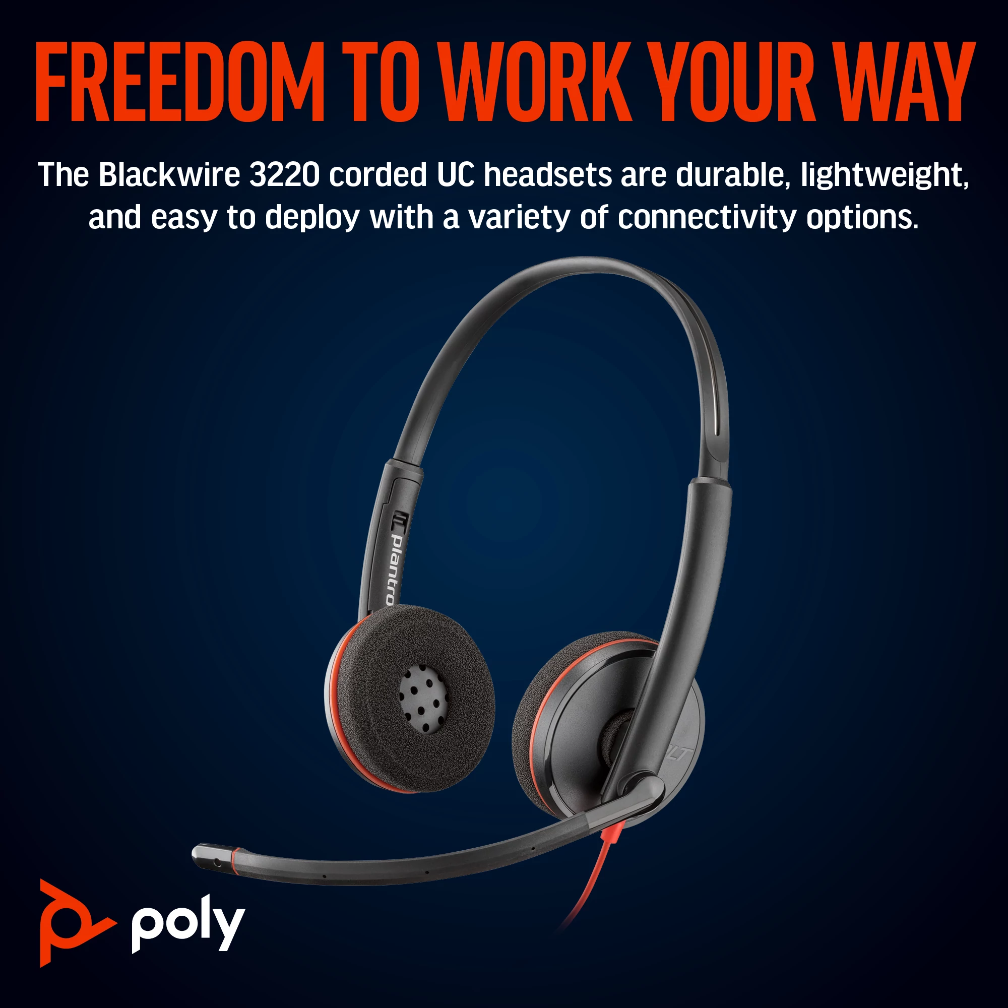 Poly Blackwire 3220 C3220 產品特色