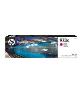 HP 973X F6T82AE nagy kapacitású bíbor eredeti tintapatron PageWide 452 477 (7000 old.)
