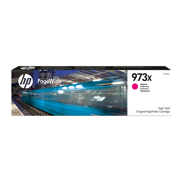 HP 973X High Yield Magenta Original PageWide Cartridge