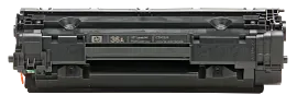 HP 36A Black Original LaserJet Toner Cartridge, CB436A