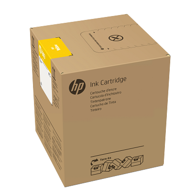 HP 883 5-liter Yellow Latex Ink Cartridge