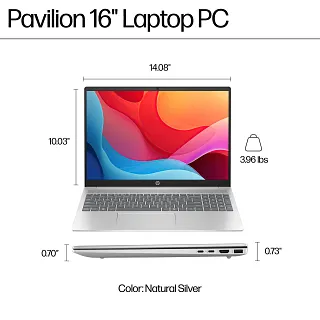HP Pavilion Laptop 16, Windows 11 Home, 16