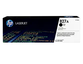 HP 827A Black Original LaserJet Toner Cartridge, CF300A