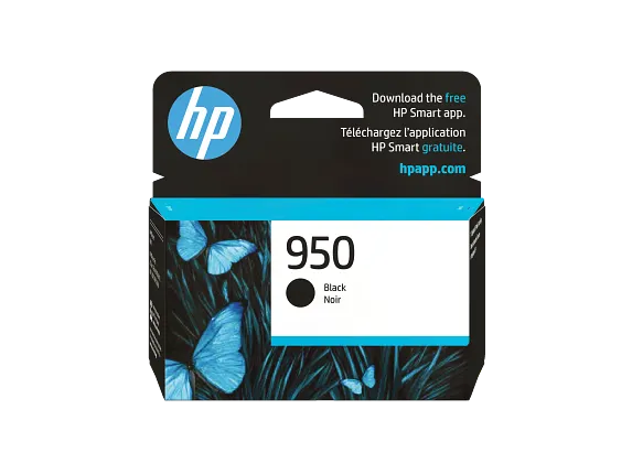 Ink Supplies, HP 950 Black Original Ink Cartridge, CN049AN#140