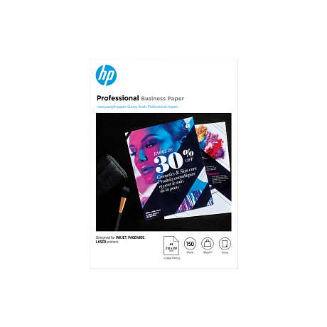 HP 3VK91A Inkjet PageWide és lézernyomtatókhoz készült professzionális üzleti papír –150 lap/A4 fényes 180 g/m²