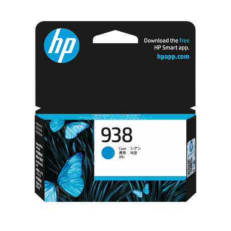 HP 938 4S6X5PE Cyan Original Ink Cartridge